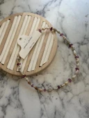 LitaeTrend Deniz Kabuğu Kolye - Mor thumbnail 1