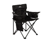 Aygaz Outdoor Siyah 100Kg Çelik Katlanır Kamp Sandalyesi - 1