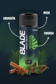 LitaeTrend 3 Adet Blade Green Dream Erkek Deodorant 150 Ml Hızlı Kurur, Leke Bırakmaz - 5