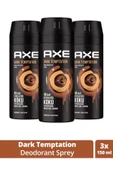 LitaeTrend 3 Adet Axe Dark Temptatıon Bay Parfüm Kofre 150 ml - 1