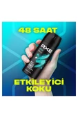 LitaeTrend 3 Adet Axe Erkek Sprey Deodorant Apollo 48 Saat Etkileyici Koku Vücut Spreyi 150 ml - 4