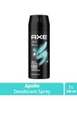 LitaeTrend Axe Erkek Sprey Deodorant Apollo 48 Saat Etkileyici Koku Vücut Spreyi 150 ml thumbnail 1