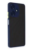 TNR İnfinix Hot 30 4G Kılıf Montreal Silikon Kapak - Lacivert - 2