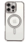 TNR iPhone 16 Pro Kılıf Joke Simli Magneticsafe Kılıf - Pembe - 2