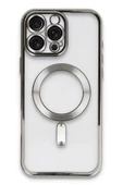 TNR iPhone 16 Pro Max Kılıf Kross Magneticsafe Kapak - Titan Gri - 1