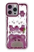 TNR iPhone 14 Pro Kılıf Sweet Desenli Silikon Kapak - Pembe - 1