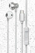 TNR LS-730 1.2M iPhone 15 Serisi ile Uyumlu Type-C Kablolu Kulaklık - Siyah - 2