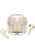 TNR LS-09 Bluetooth 5.3 TWS Kablosuz Airpods Kulaklık - Krem - 1