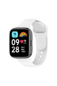 TNR Xiaomi Redmi Watch 3 Active Klasik Kordon - Beyaz - 1
