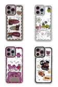 TNR iPhone 14 Pro Kılıf Sweet Desenli Silikon Kapak - Pembe - 2
