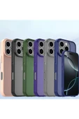 TNR iPhone 16 Pro Kılıf Elegant Kapak - Pudra - 5