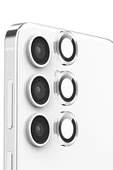 TNR Samsung Galaxy S25 Raze Metal Kamera Lens - Gümüş - 1