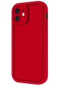 TNR iPhone 11 Kılıf Viera Silikon - Kırmızı - 1