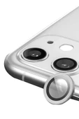 TNR iPhone 11 Raze Metal Kamera Lens - Gümüş - 1