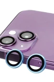 TNR iPhone 13 Raze Metal Kamera Lens - Mavi - 1
