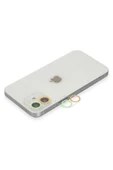 TNR iPhone 11 Renkli Kamera Lens Koruma Cam - Turuncu-Yeşil - 1