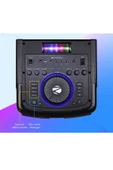 BÜYÜK BOY KABLOSUZ HOPARLÖR 200W ÇİFT KABLOSUZ MİKROFONLU KARAOKE BLUETOOTH SPEAKER ŞARJLI PARTYBOX - 2