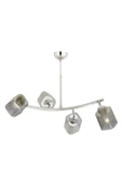 AVONNI AV-60272-4K-YM Krom Kaplama Avize E27 Metal Cam 65x45cm - 1