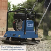 Scheppach HP1800S Benzinli Kompaktör Zemin Sıkıştırma Makinesi - 5