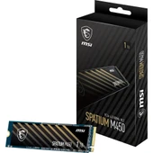 MSI Spatium M450 1TB 3600-3000MB/s M.2 SSD - 3