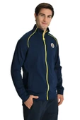 Fenerbahçe Lacivert Tribün UV Kutulu Çubuklu Erkek Sweatshirt - 4