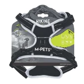 M-Pets Hıkıng Reflektörlü Soft Köpek Göğüs Tasması Siyah L - 1