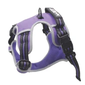 M-Pets Hıkıng Reflektörlü Soft Köpek Göğüs Tasması Mor S thumbnail 2