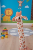 Peluş Zürafa Oyuncak Çocuk Odası Hediyelik Dekorasyon Uyku ve Oyun Arkadaşı - 3