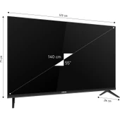 Strong ML55EW8000F 55’’ 140 Ekran Uydu Alıcılı 4K Ultra HD DLED TV - 5