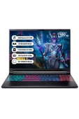 Acer Nitro 16S NH.U07EY.001 Ryzen AI 9 365 16GB 1TB SSD RTX5070Tİ-12GB 180Hz 16 WQXGA Dos Taşınabilir Bilgisayar - 1