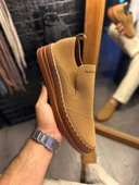 Pabucmarketi Erkek Günlük Ayakkabı Taba Süet - 2