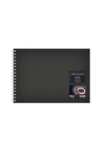 Black Drawing Book, Siyah Murillo Karton, 190gr, 21x29,7cm thumbnail 1