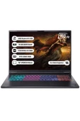 Acer Nitro 18 NH.QYHEY.001 Ryzen AI 9 365 16GB 1TB SSD RTX5060-8GB 165Hz 18 WQXGA Dos Taşınabilir Bilgisayar - 1