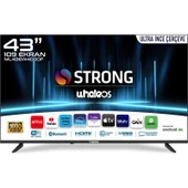 Strong ML43EW4000F 43’’ 109CM Ekran Full HD Whale Os Smart TV Dahili Uydu Alıcılı Ultra Ince Çerçeve - 1