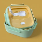 Fixpoint Paslanmaz Çelik Yemek Saklama ve Taşıma Kabı Yeşil  750 ml P-1407 thumbnail 3