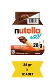 Nutella Go 28 g x 12 Adet  Pratik Atıştırmalık thumbnail 1