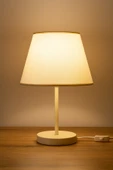 Vivido Home Krem Modern Abajur thumbnail 1