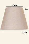 Vivido Abajur Pudra Modern Ikili Abajur Şapkası thumbnail 2