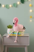 Pembe Peluş Flamingo Hediyelik Oyuncak Yumuşak Çocuk Odası Dekorasyon - 1