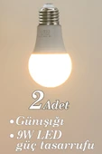 Vivido Home Gün Işığı 2 Adet Led Ampul 9w - 1