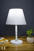 Vivido Home Dantelli Beyaz Elegant Abajur thumbnail 1