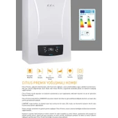 E.C.A Eca Citius Premix 24KW Erp Yoğuşmalı Hermetik Kombi+Baca Kiti - 3