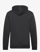 Reebok Ri Left Chest Logo Kapsonlu Fermuarli Erkek Sweat - Siyah - 4