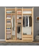 5 Kapaklı Gardırop 180cm  SAFİR MEŞE thumbnail 2