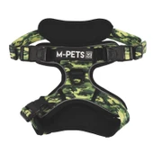 M-Pets Hıkıng Reflektörlü Kamuflaj Desenli Soft Köpek Göğüs Tasması S - 2