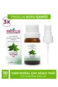 PROCLİS Çay Ağacı Yağ, Uçucu Yağ, Tea Tree Oil, 3'lü Set 3x10 ml - 3