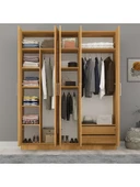 5 Kapaklı Gardırop 180cm  PETRA thumbnail 2