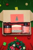 Yılbaşı Hediye Paketi Winter Breeze’ Hediyelik Yeni Yıl ( Noel ) Seti, Mum Hediye Kutusu - 2