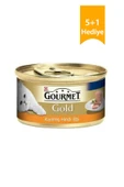 Gourmet Kıyılmış Hindi Etli Kedi Konservesi 6 Al 5 Öde 85 Gr thumbnail 1