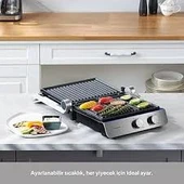 Homend Grilliant 1344H Inox Gövdeli, Döküm Plakalı Tost ve Izgara Makinesi thumbnail 3